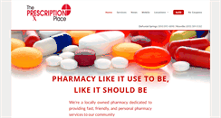 Desktop Screenshot of prescriptionplacerx.com